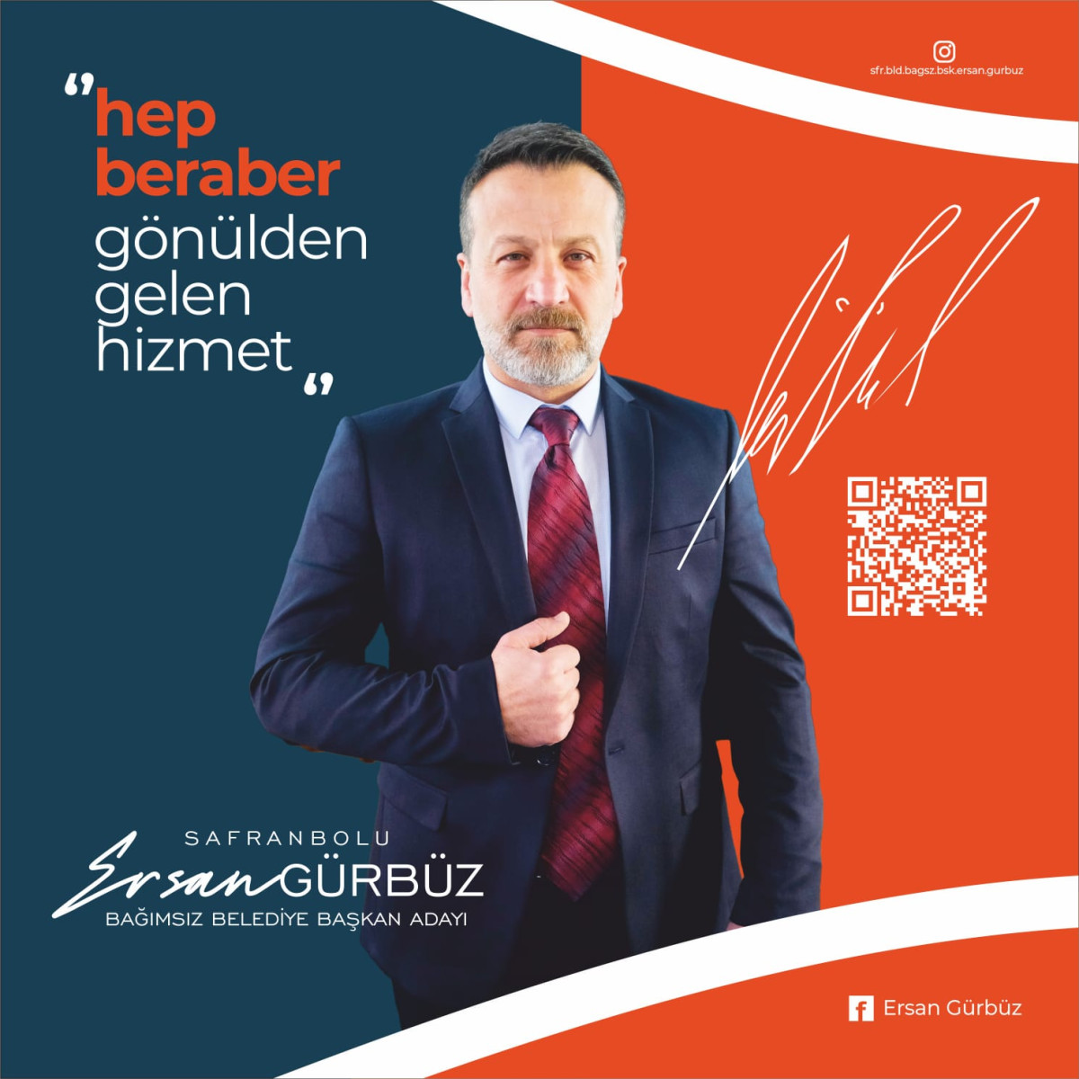 Bağımsız Başkan adayı Ersan Gürbüz, seçim çalışmalarına aralıksız devam ediyor